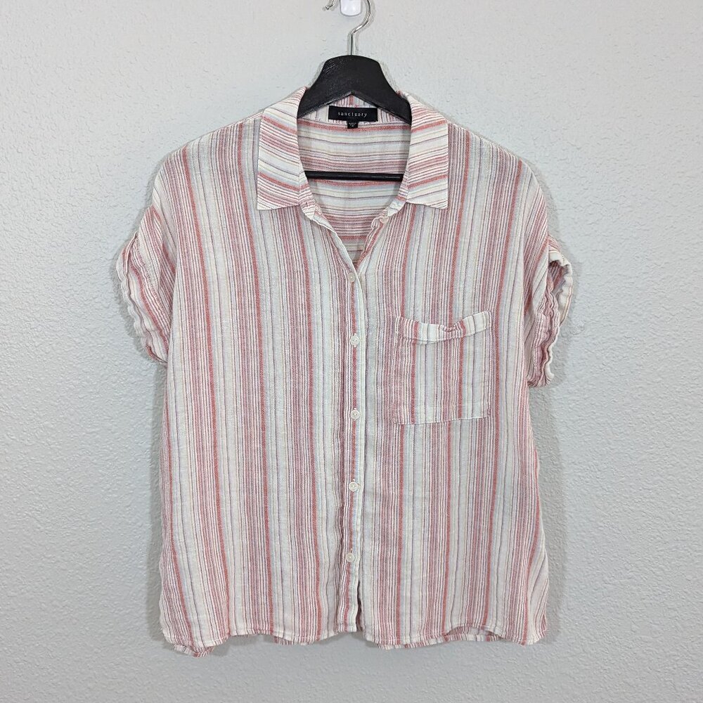 Women's Sanctuary Small Button Down Blouse - Picture 1 of 7